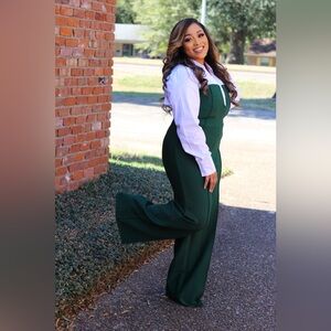 Elegant Green Jumpsuit